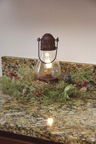 Tall Onion Lamp - 9.5" - Red | Park Designs